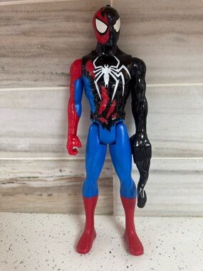 Marvel Spider-Man Hybrid Action Figure - Red, Blue, Black